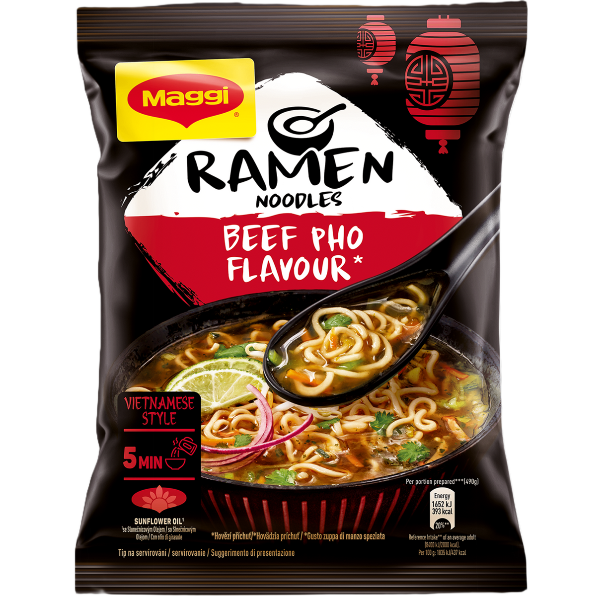 MAGGI BEEF PHO Flavor Instant Ramen 90g