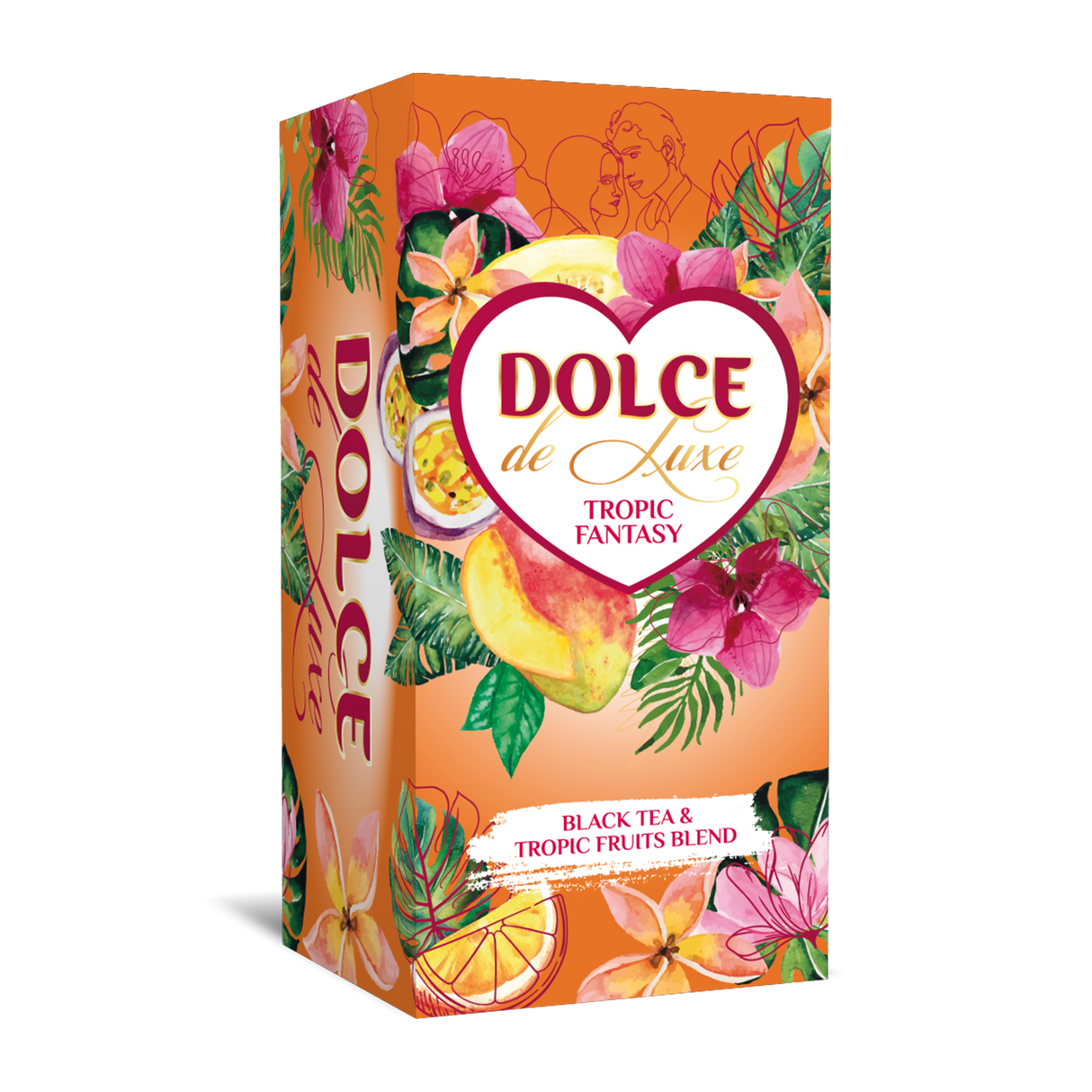 DOLCE DE LUXE Tropic Fantasy Black Tea & Tropic Fruits Blend 50g