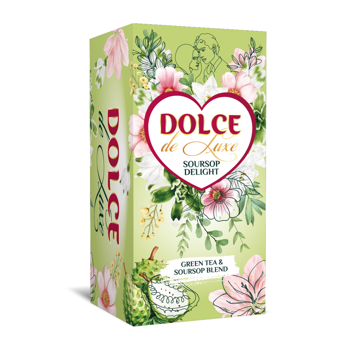 DOLCE DE LUXE Green Tea with Soursop Blend 50g