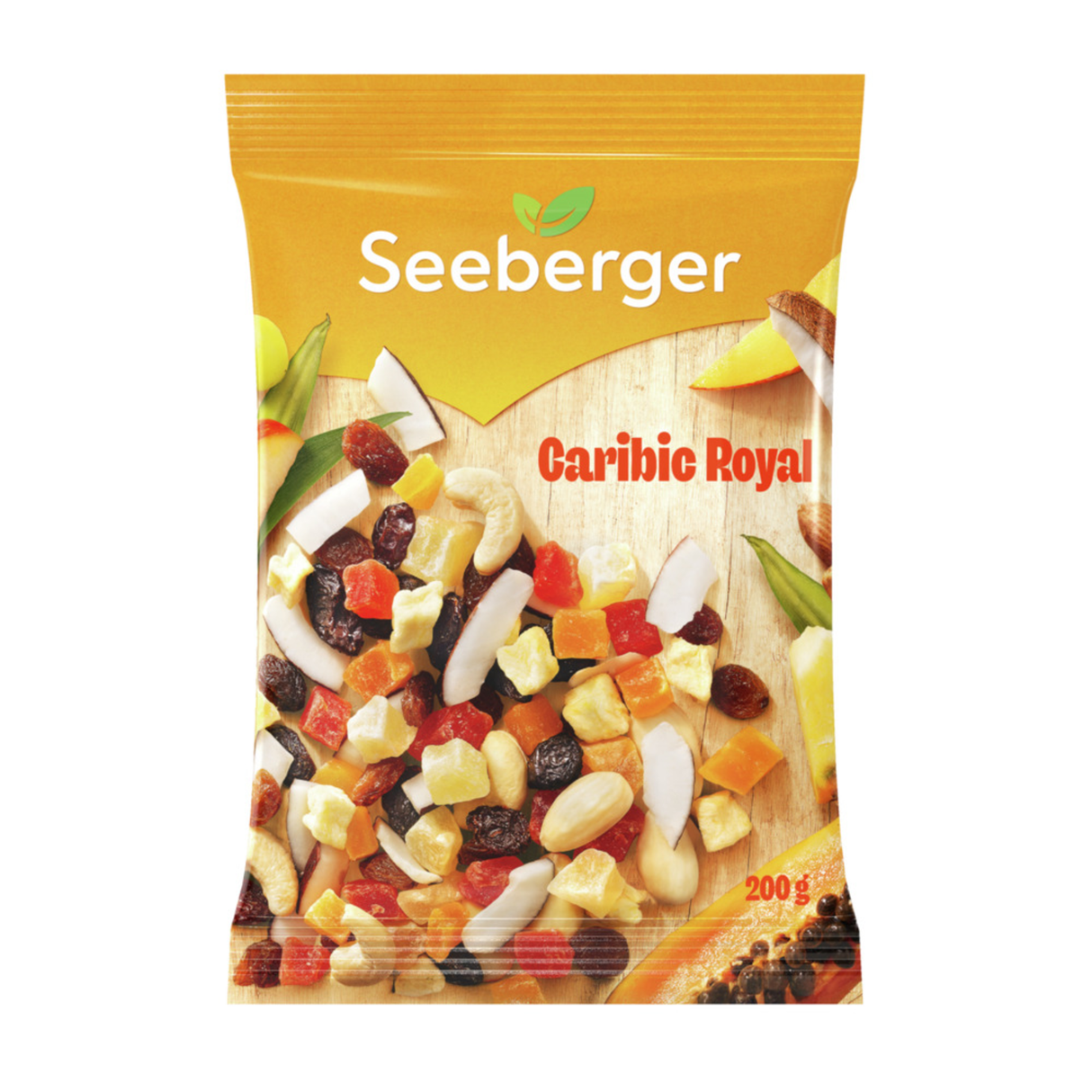 SEEBERGER Caribic Royal Fruit & Nut Snack Mix 200g
