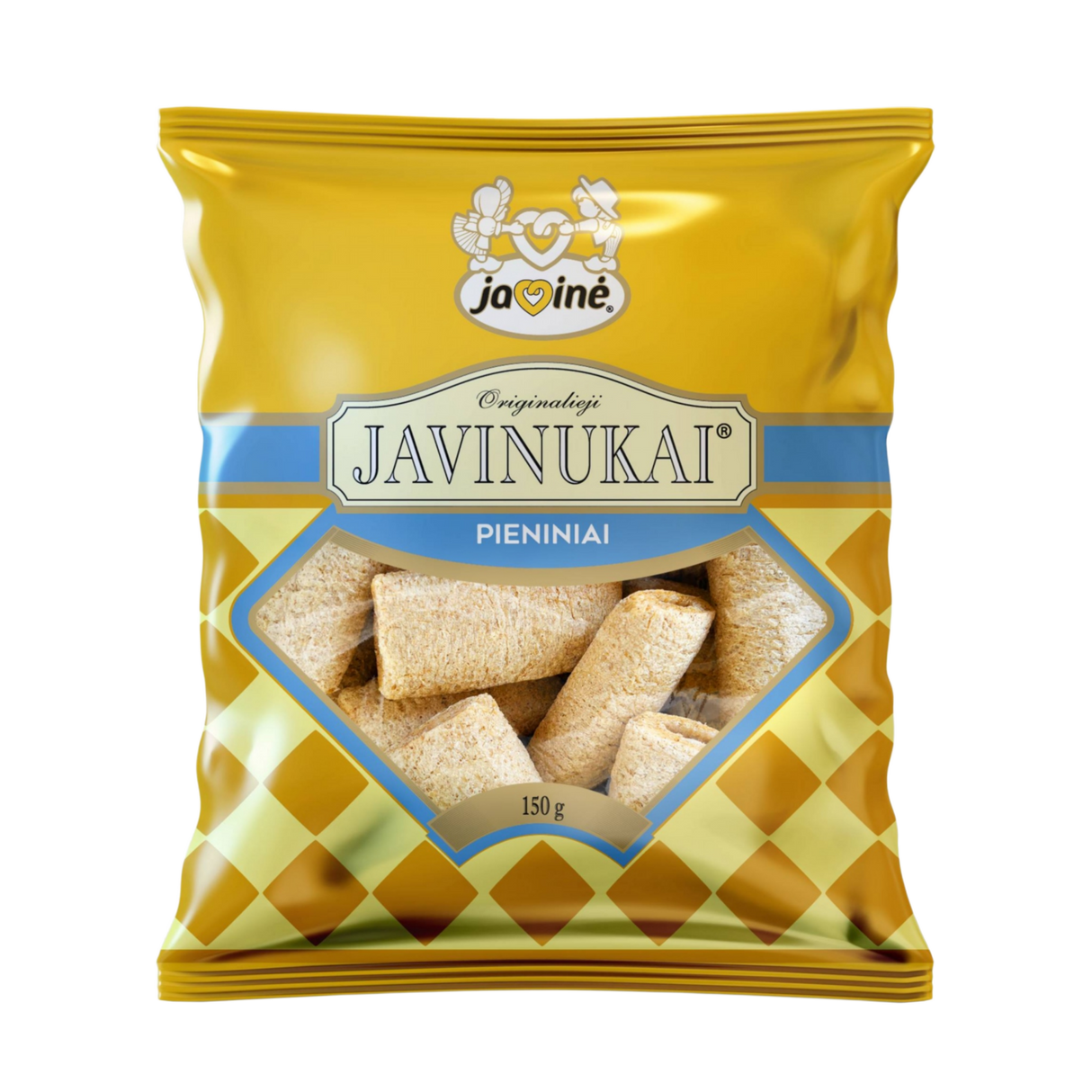 JAVINE Wafer Cookies with Milk Flavor Filling 150g