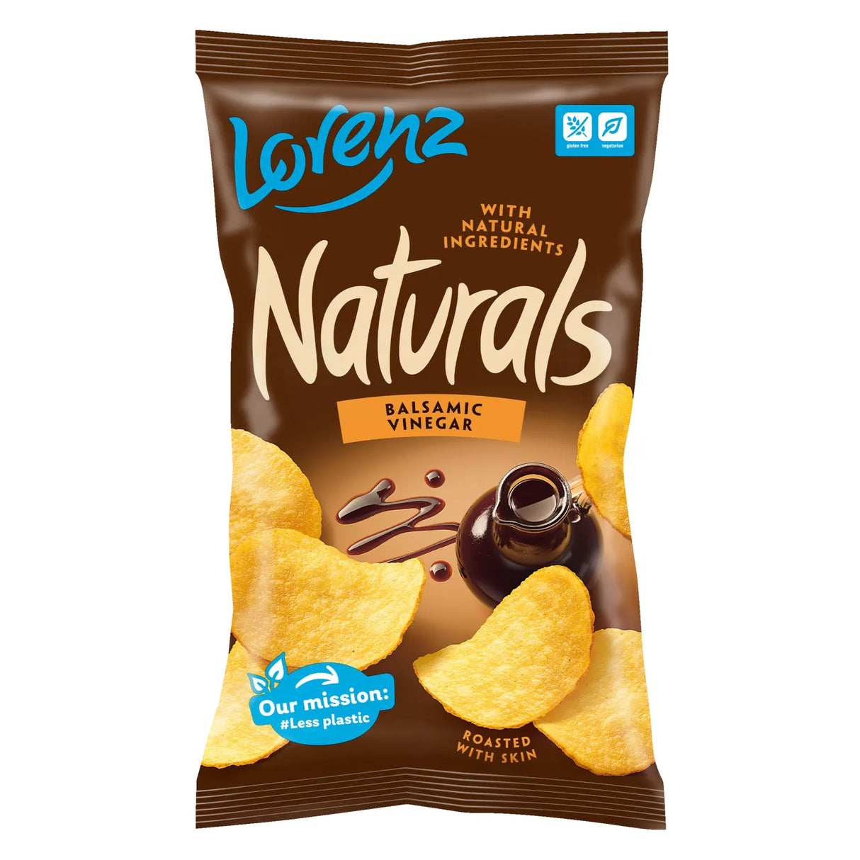 LORENZ NATURALS Balsamic Vinegar Flavor Potato Chips 100g