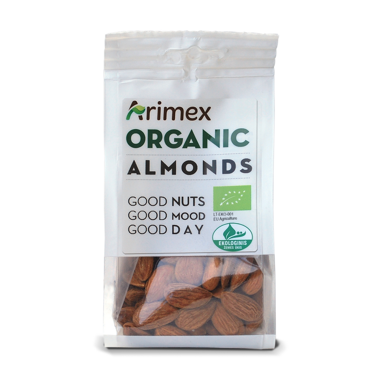 ARIMEX Organic Almonds 150g