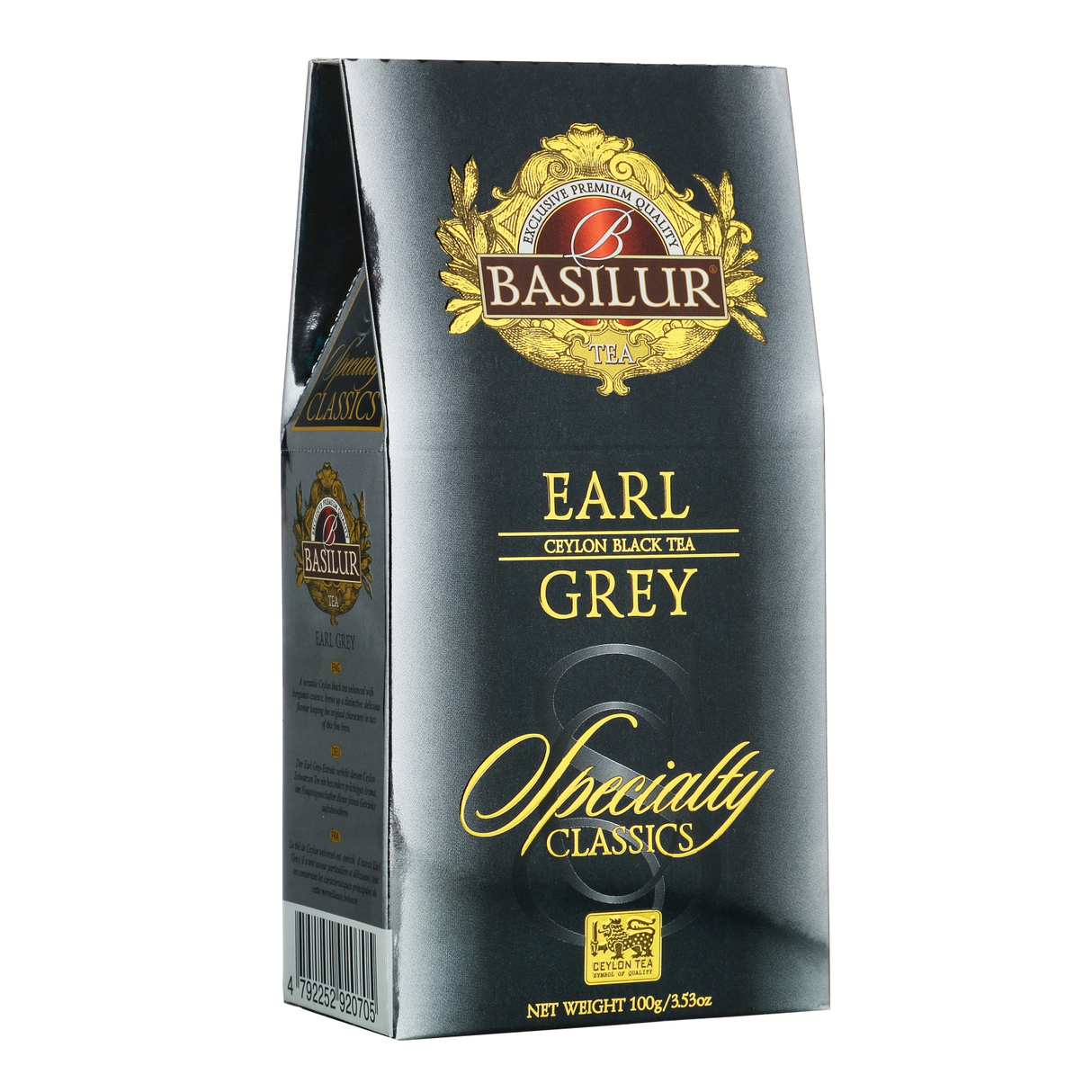 BASILUR Earl Grey Loose Ceylon Black Tea 100g
