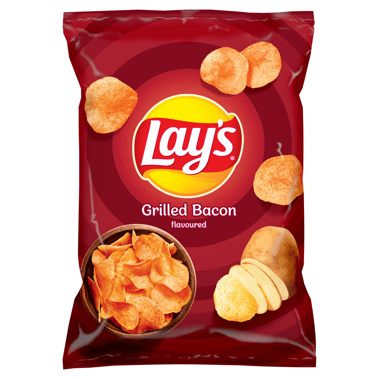 LAYS Grilled Bacon Flavor Potato Chips 130g