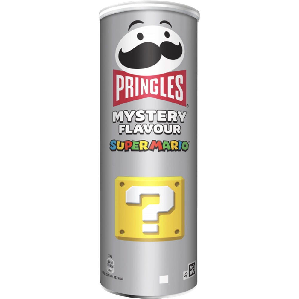PRINGLES SUPER MARIO EDITION Mystery Flavor Potato Chips Tube 165g 5.8oz