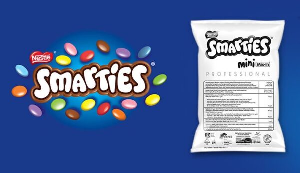 NESTLE SMARTIES MINI MIX-IN Professional Chocolate Dragee 500g 17.6oz