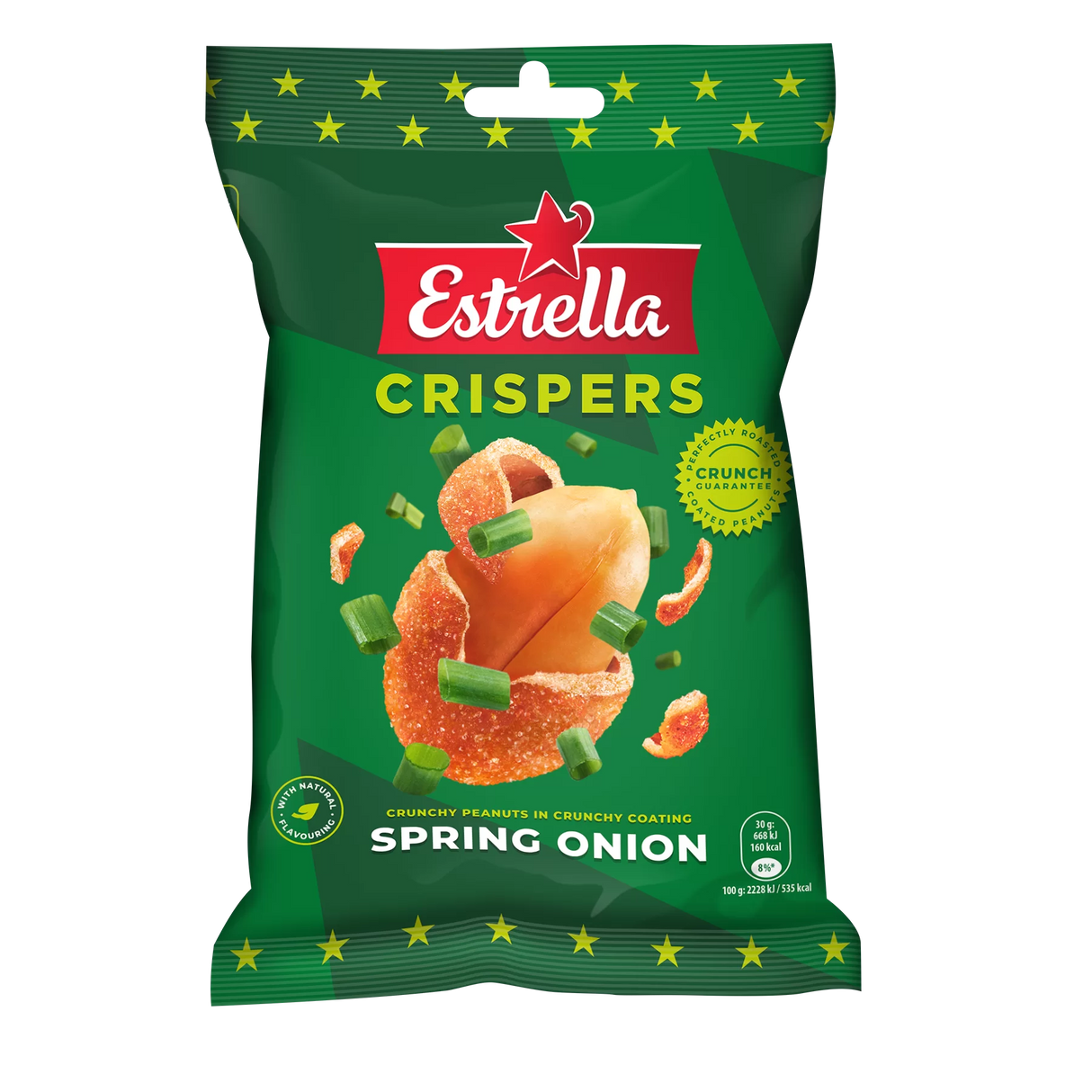 ESTRELLA CRISPERS Spring Onion Flavor Peanuts in Crunchy Coating 140g