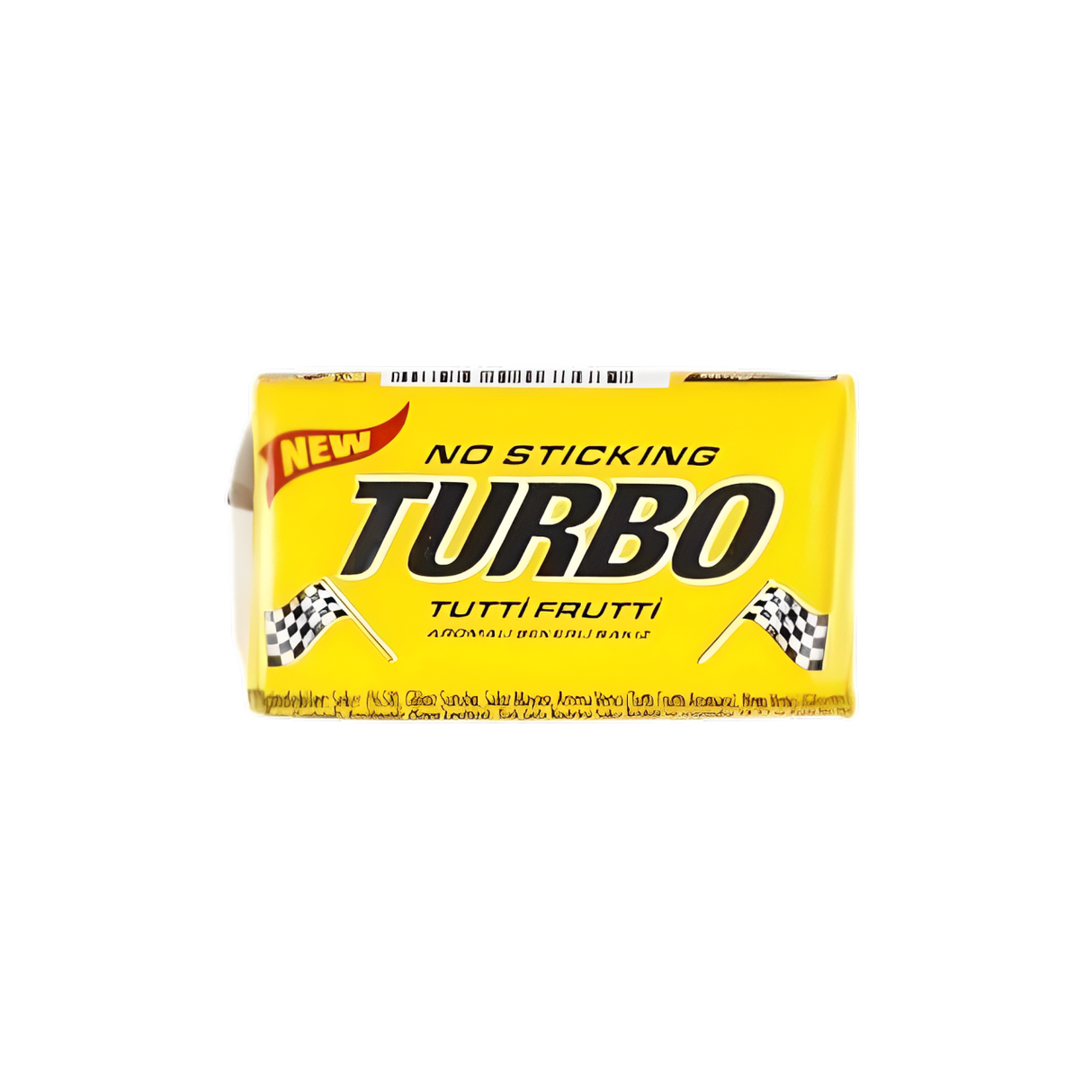 TURBO Bubble Gum Tutti Frutti Flavor (100 gums box)