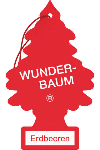 WUNDER BAUM Strawberry Little Trees Hanging Car Scent