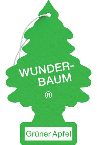 WUNDER BAUM Green Apple Little Trees Hanging Car Scent