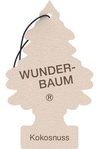 WUNDER BAUM Coconut Little Trees Hanging Car Scent
