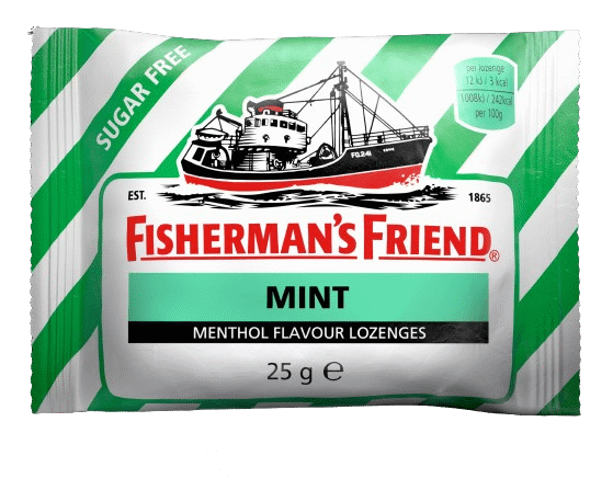 Fisherman's Friend Mint Menthol Flavor Sugar Free Pastilles 25g