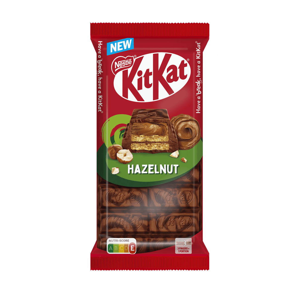 KIT KAT HAZELNUT Flavor Chocolate Bar 99g 3.5oz