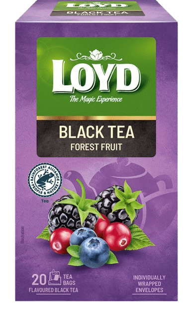 LOYD FOREST FRUIT Flavor Black Tea 34g