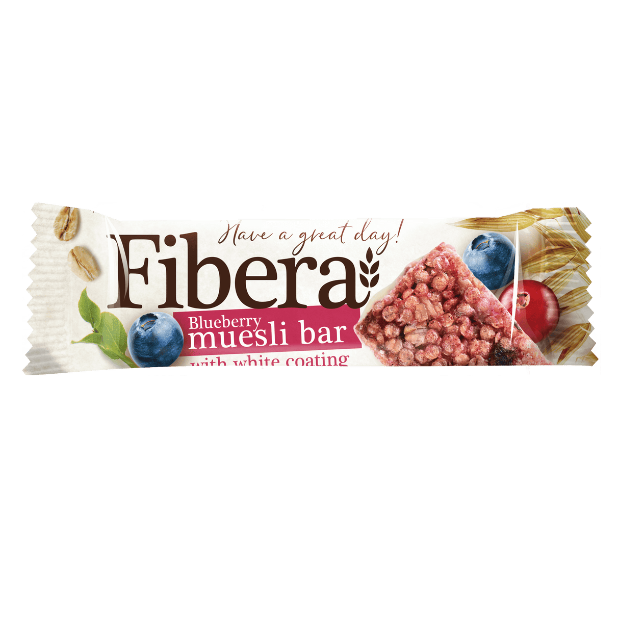 FIBERA Blueberry Flavor Cereal Bar 20g