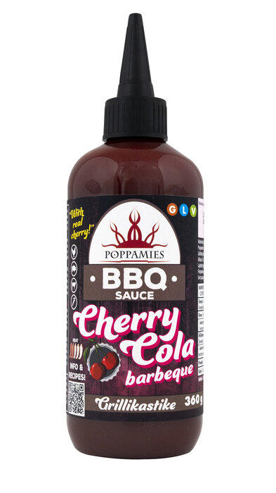 POPPAMIES CHERRY COLA BBQ Sauce 360g