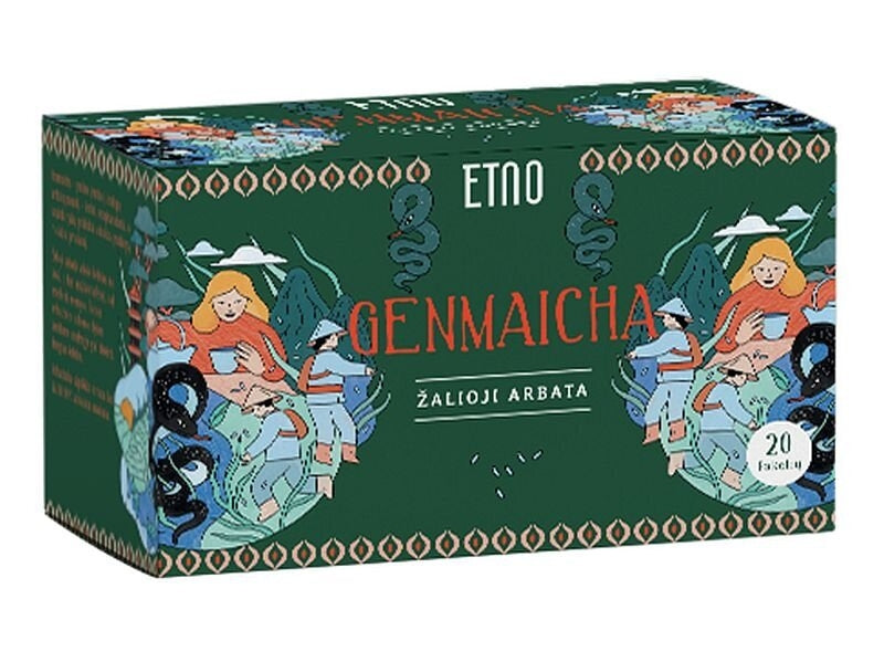 ETNO GENMAICHA Natural Green Tea 40g