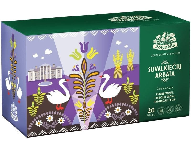 ŽOLYNĖLIS Cumin, Apple & Chamomile Herbal Tea 40g