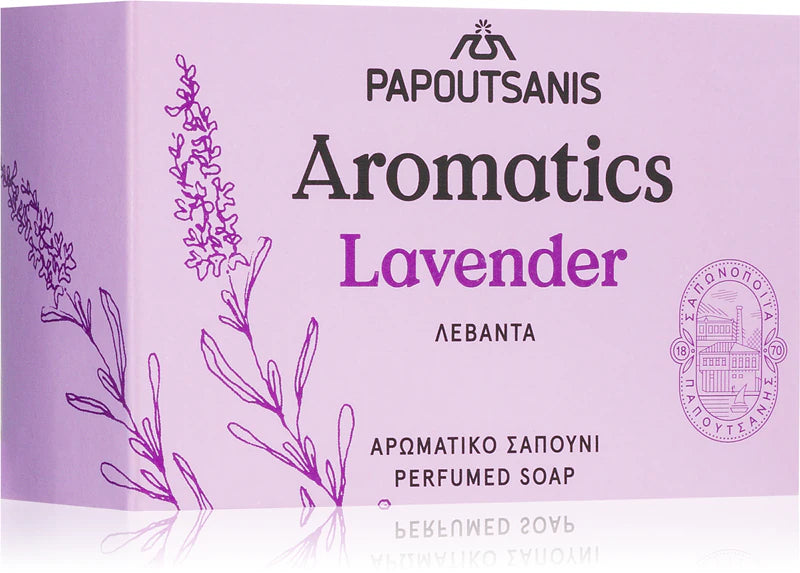 PAPOUTSANIS Aromatics Lavender Perfumed Soap 100g