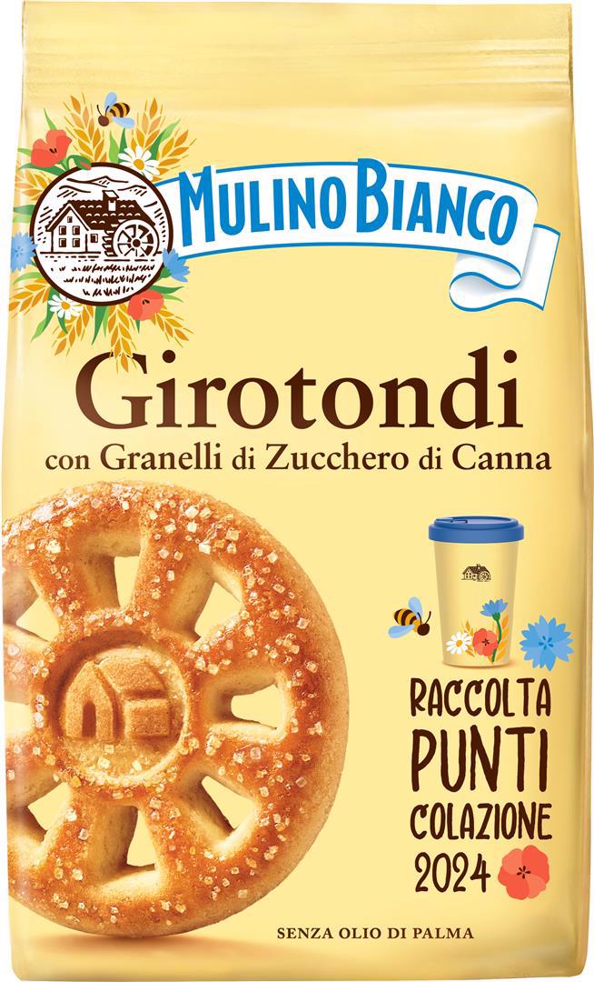 MULINO BIANCO GIROTONDI Cookies with Brown Sugar 350g