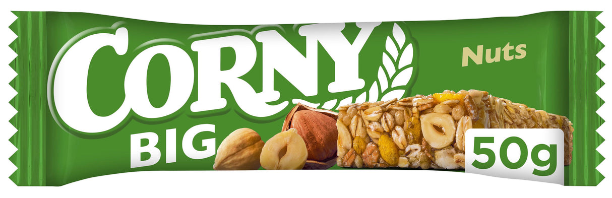 CORNY Nuts Flavor Breakfast Cereal Bar 50g 1.8oz
