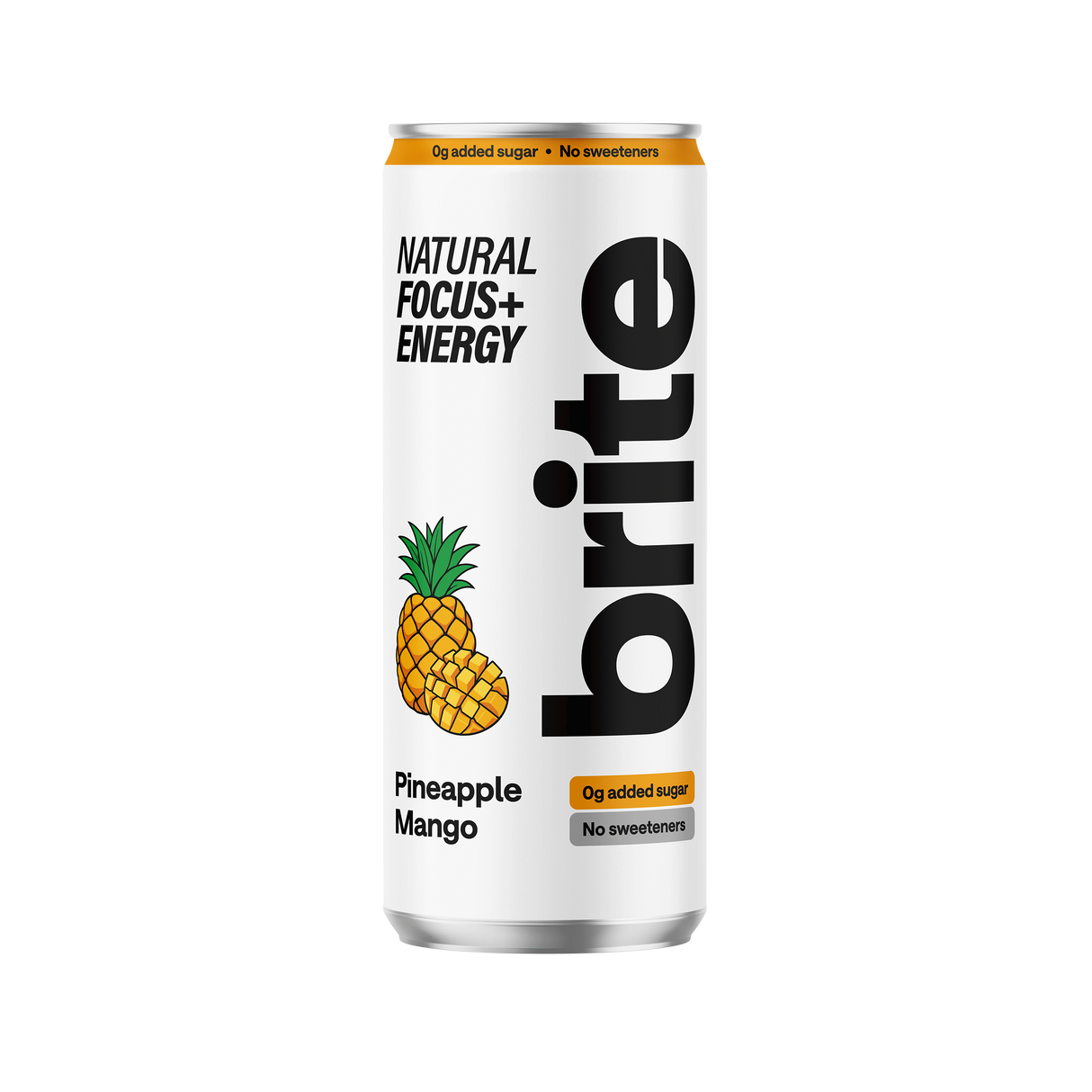 BRITE Natural Pineapple Mango Flavor Energy Drink 330ml