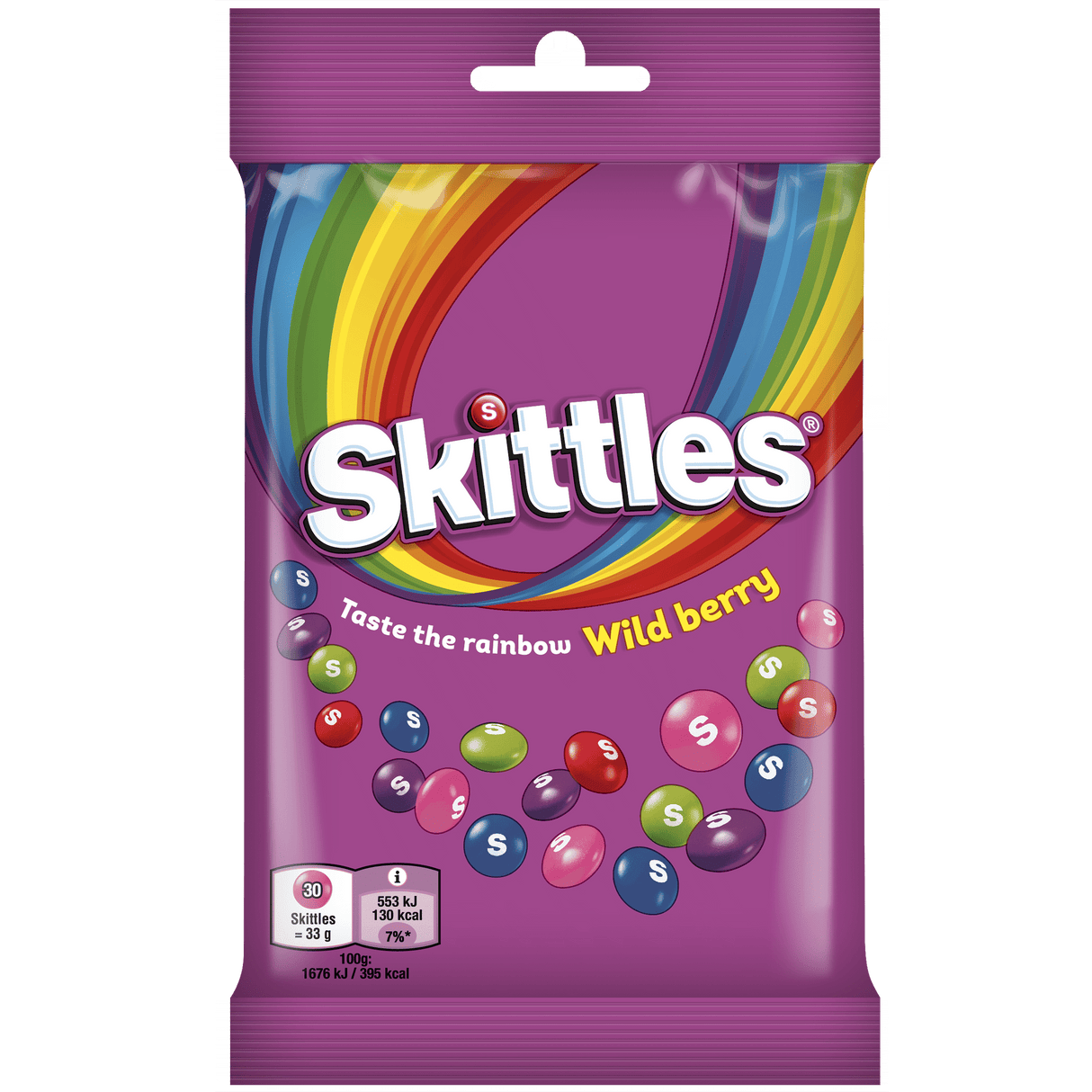 SKITTLES WILD BERRY Flavor Dragee Candies 95g