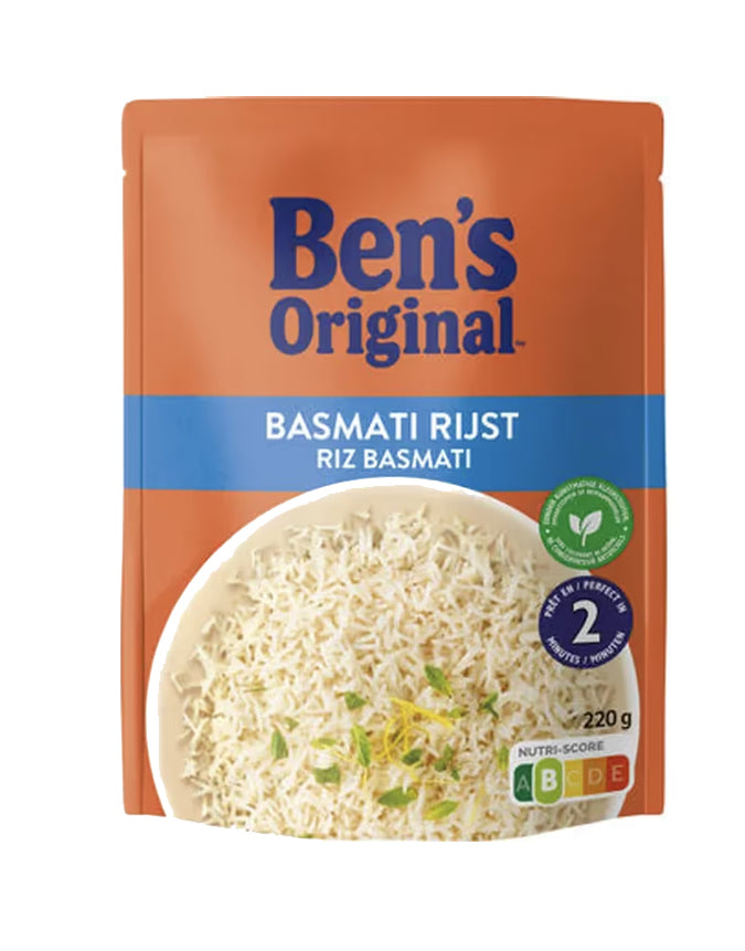 Ben's Original Steamed Instant Basmati Rice 220g