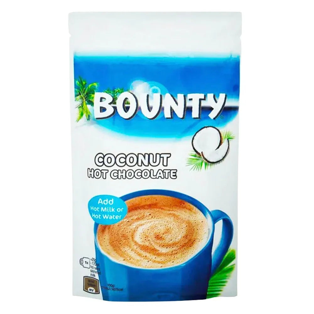 BOUNTY Coconut Flavor Instant Cocoa Hot Chocolate Powder 140g 4.9oz