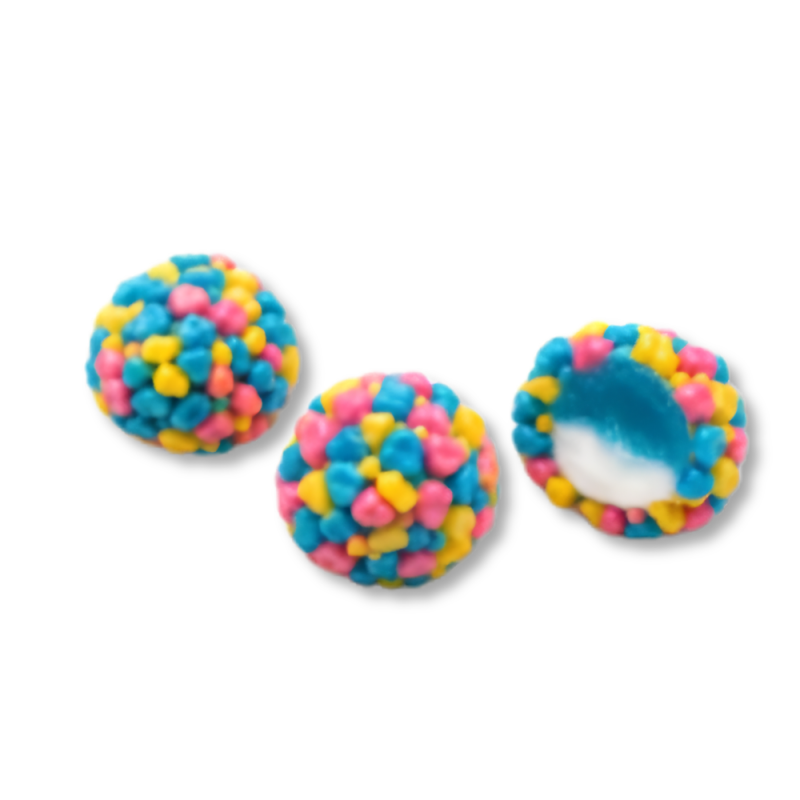 FINI CRUNCHY Kisses Butterfly Raspberry Flavor Gummi Candies 75g