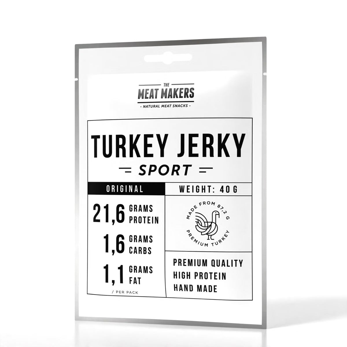 DORA Dried Turkey Jerky Sport 40g