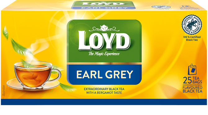 LOYD EARL GREY Black Tea 12 x 50g