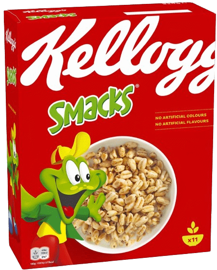 KELLOGGS SMACKS Breakfast Cereal 330g