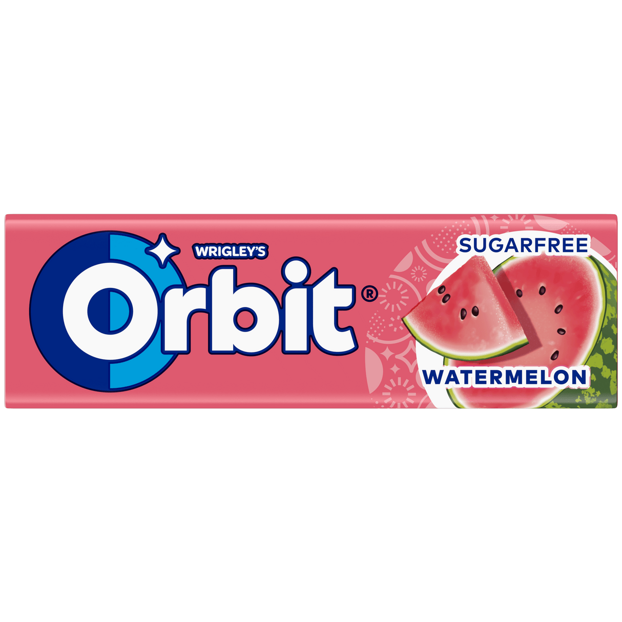 WRIGLEY'S ORBIT WATERMELON Flavor Sugarfree Chewing Gum 14g 0.49oz
