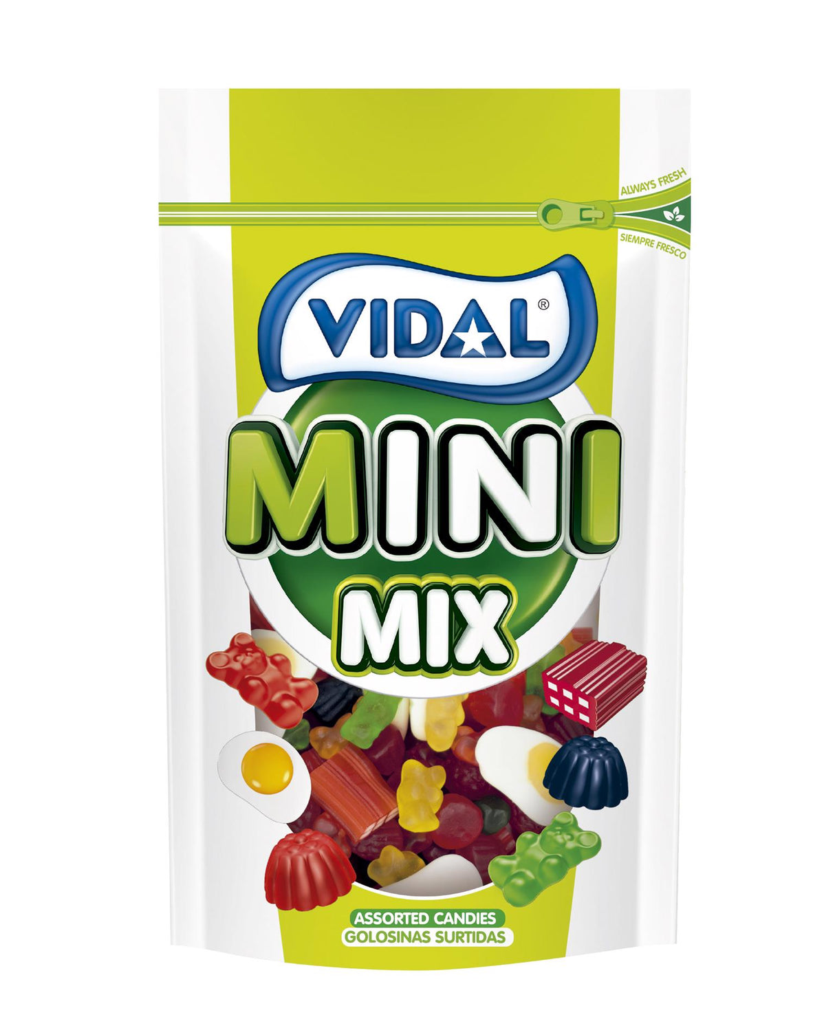 VIDAL MINI MIX Assorted Gummi Candies 180g