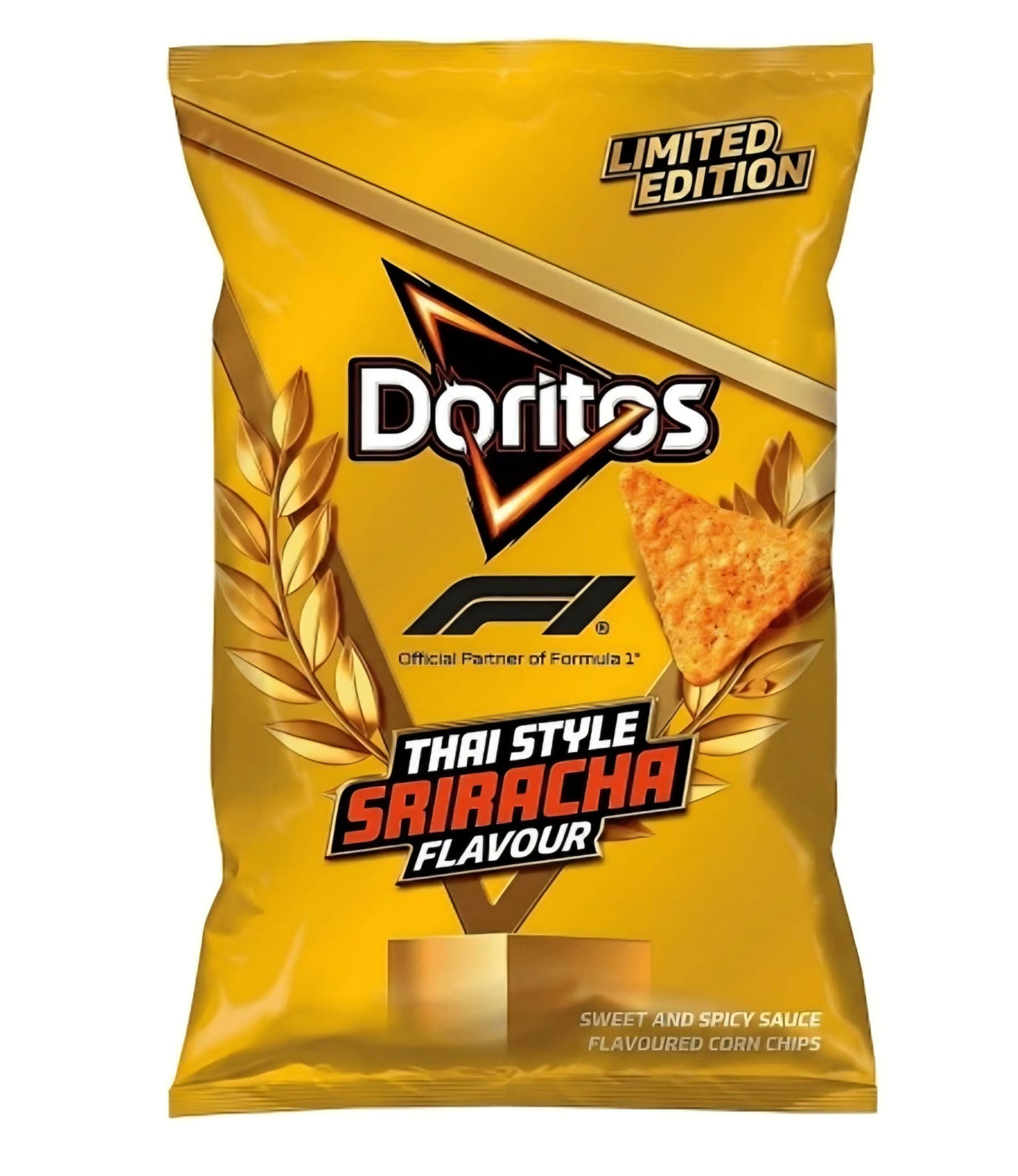DORITOS THAI STYLE SRIRACHA Flavor Corn Chips 90g