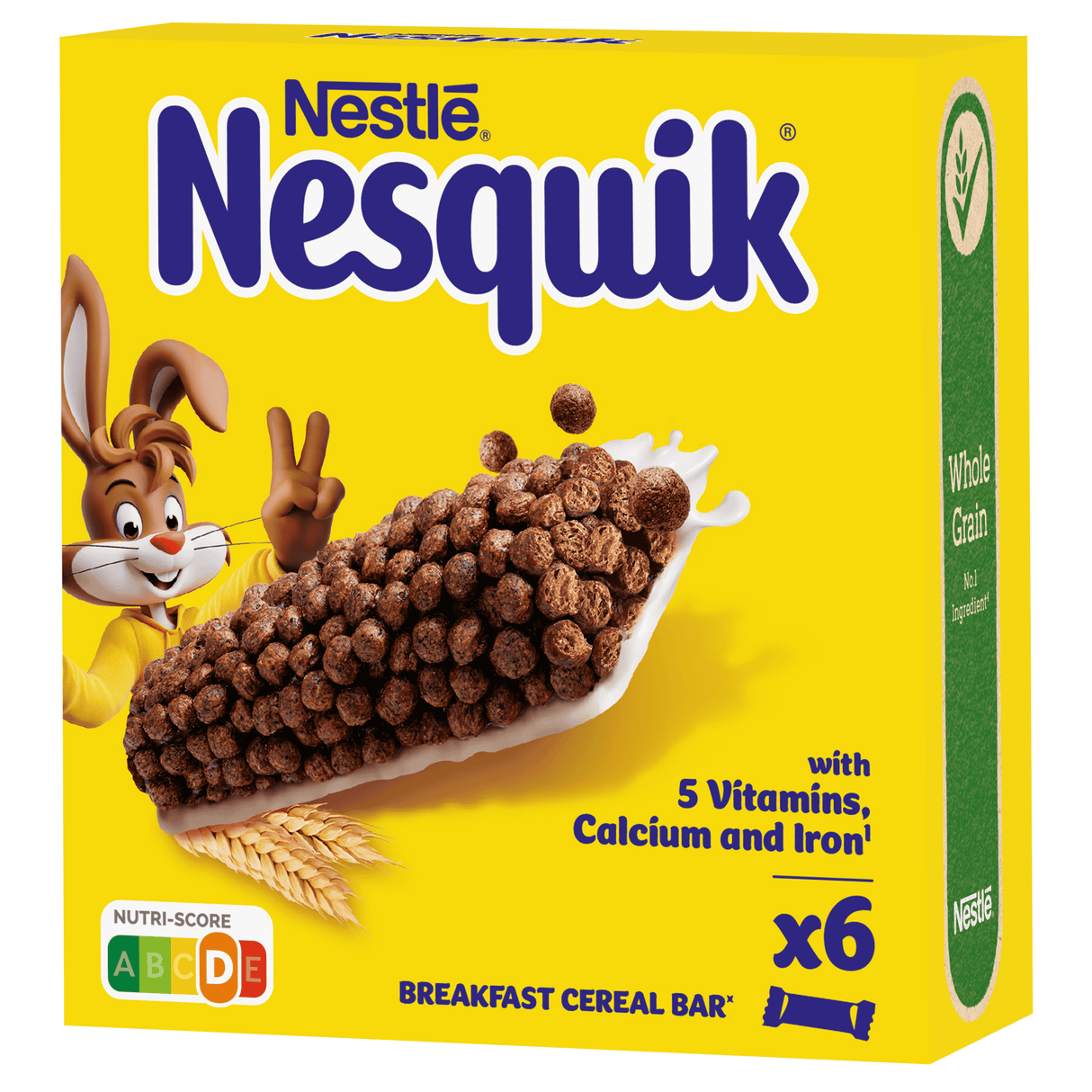 NESTLE NESQUICK Cocoa Flavor Cereal Bars 150g