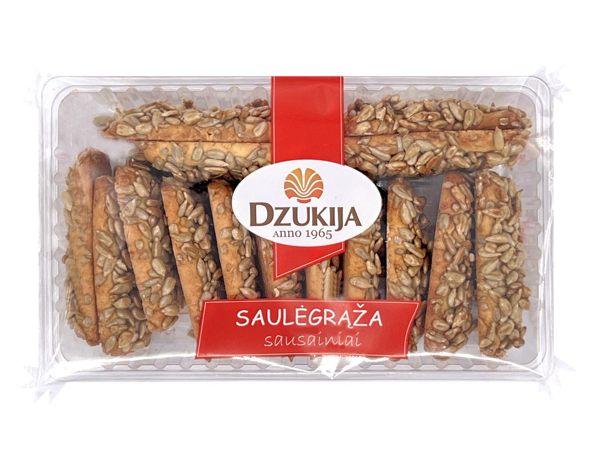 DZUKIJA Shortbread Cookies with Sunflower Seeds 300g