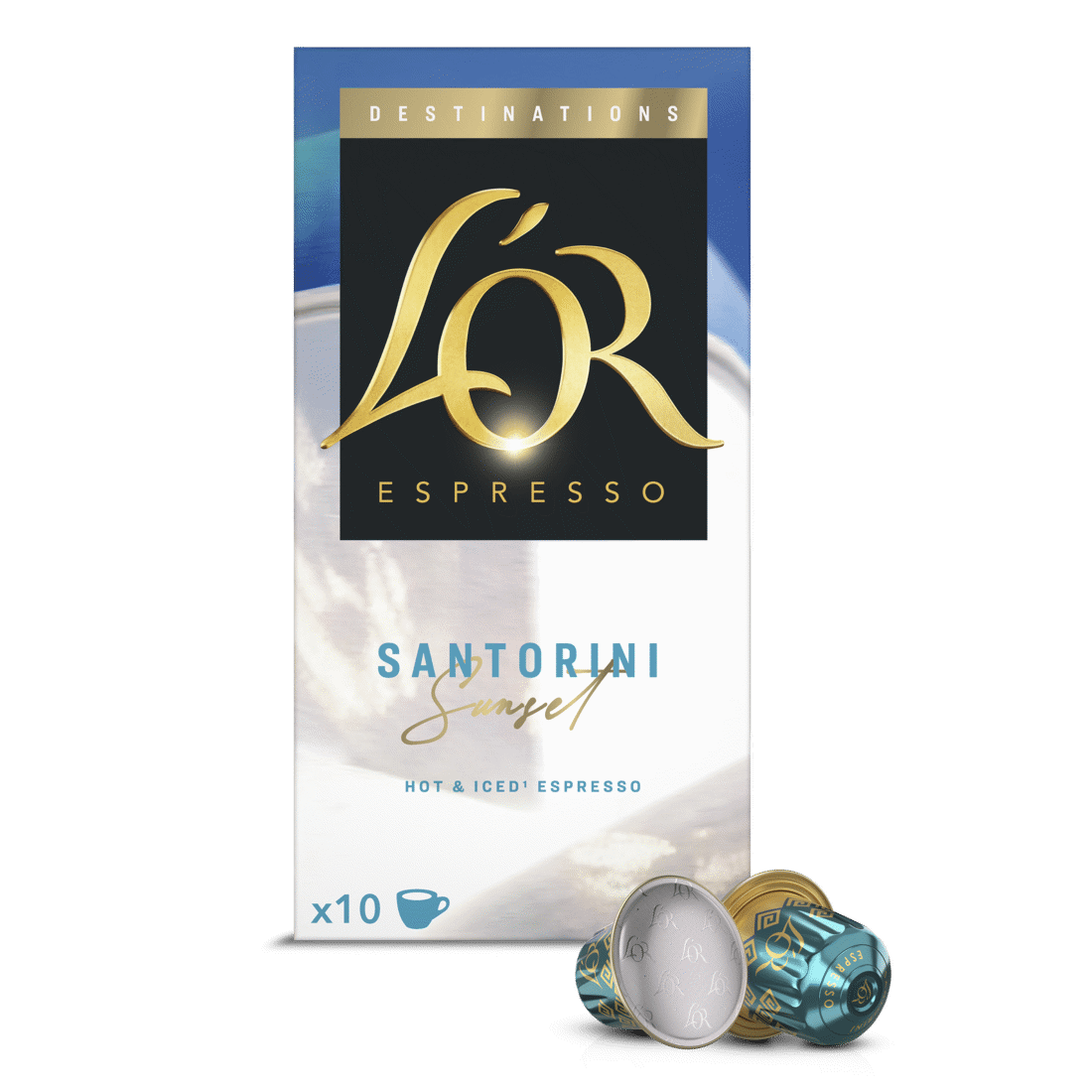 L'OR ESPRESSO SANTORINI Coffee Capsules for Nespresso 52g