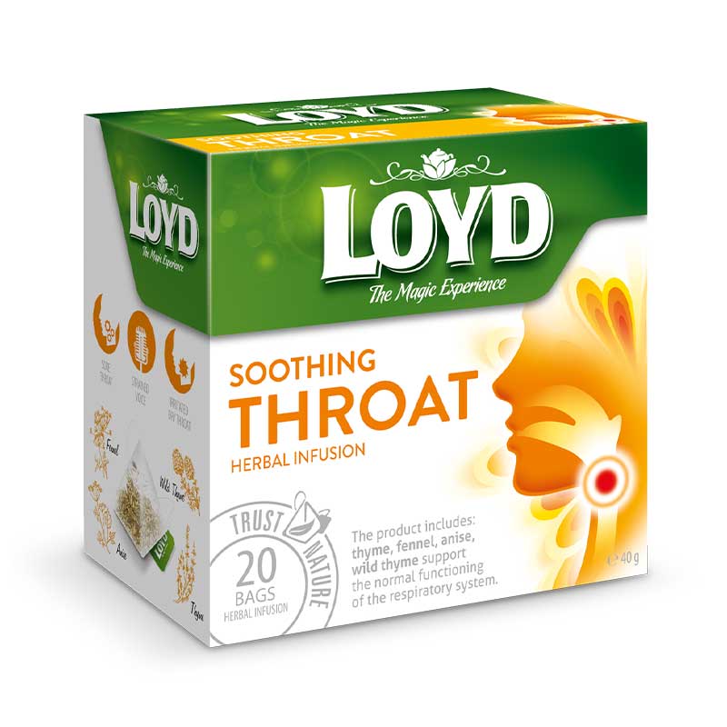 LOYD SOOTHING THROAT Herbal Tea 40g