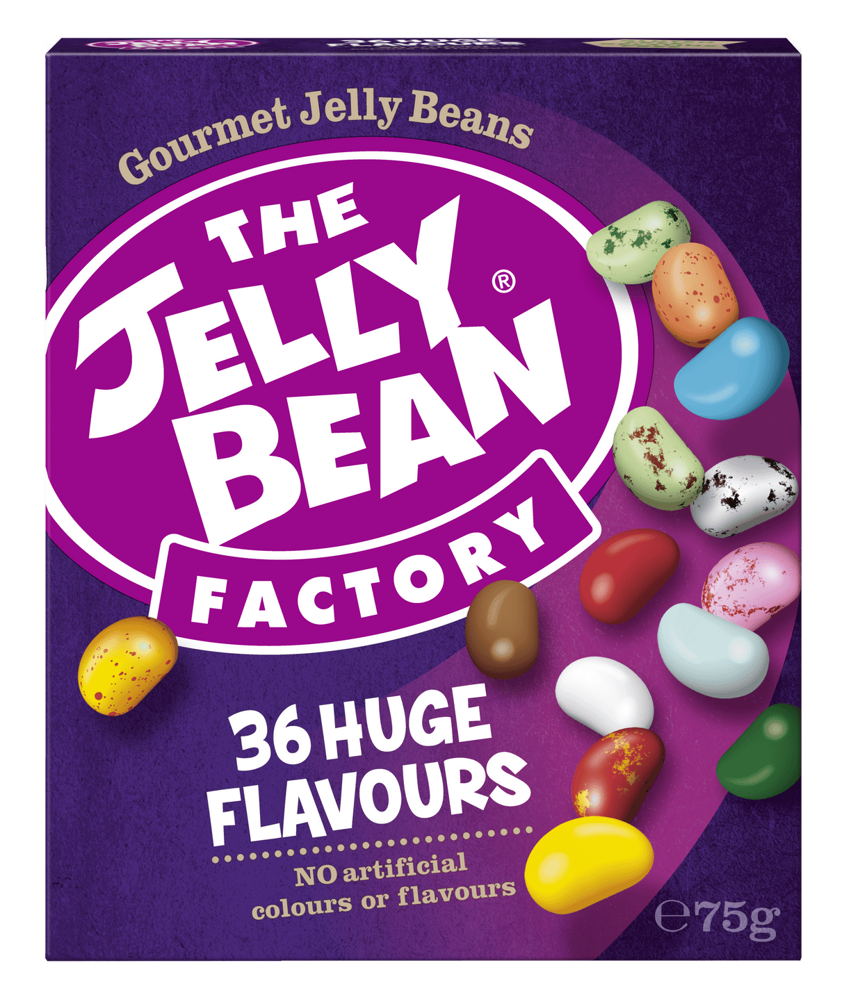 THE JELLY BEAN FACTORY Gourmet Jelly Beens Dragee 75g