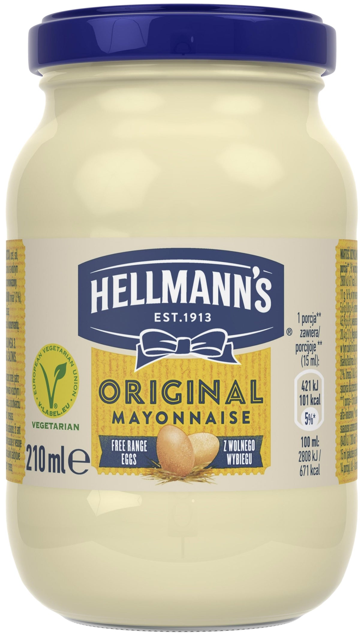 HELLMANNS ORIGINAL MAYONNAISE Mayo Sauce 210ml