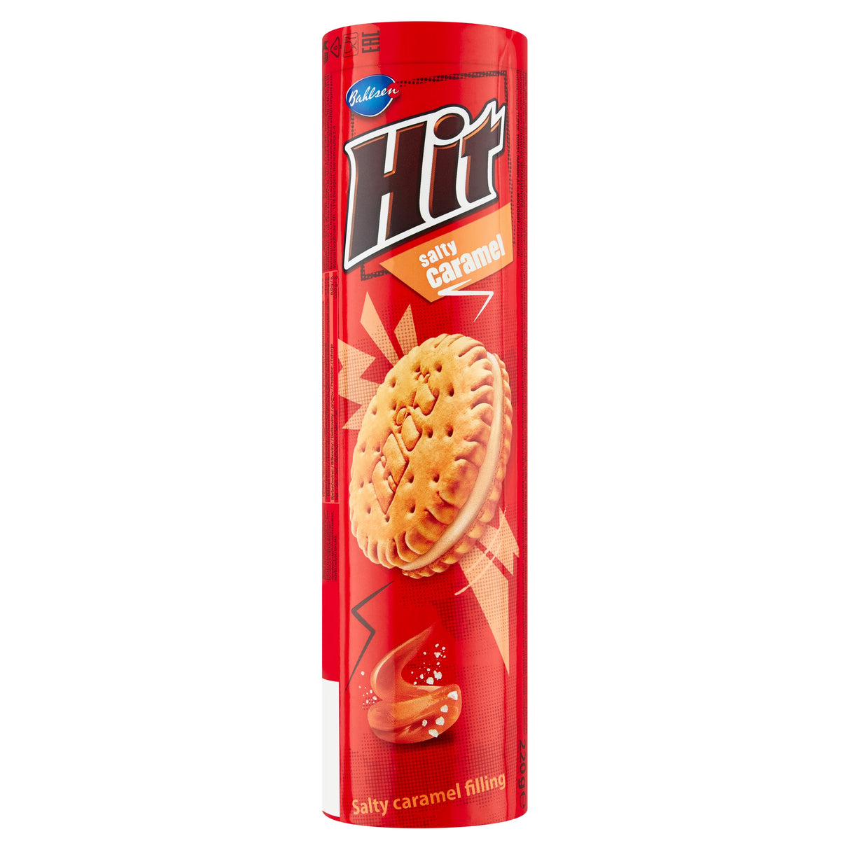 HIT Crunchy Cookies with Salty Caramel Filling 220g