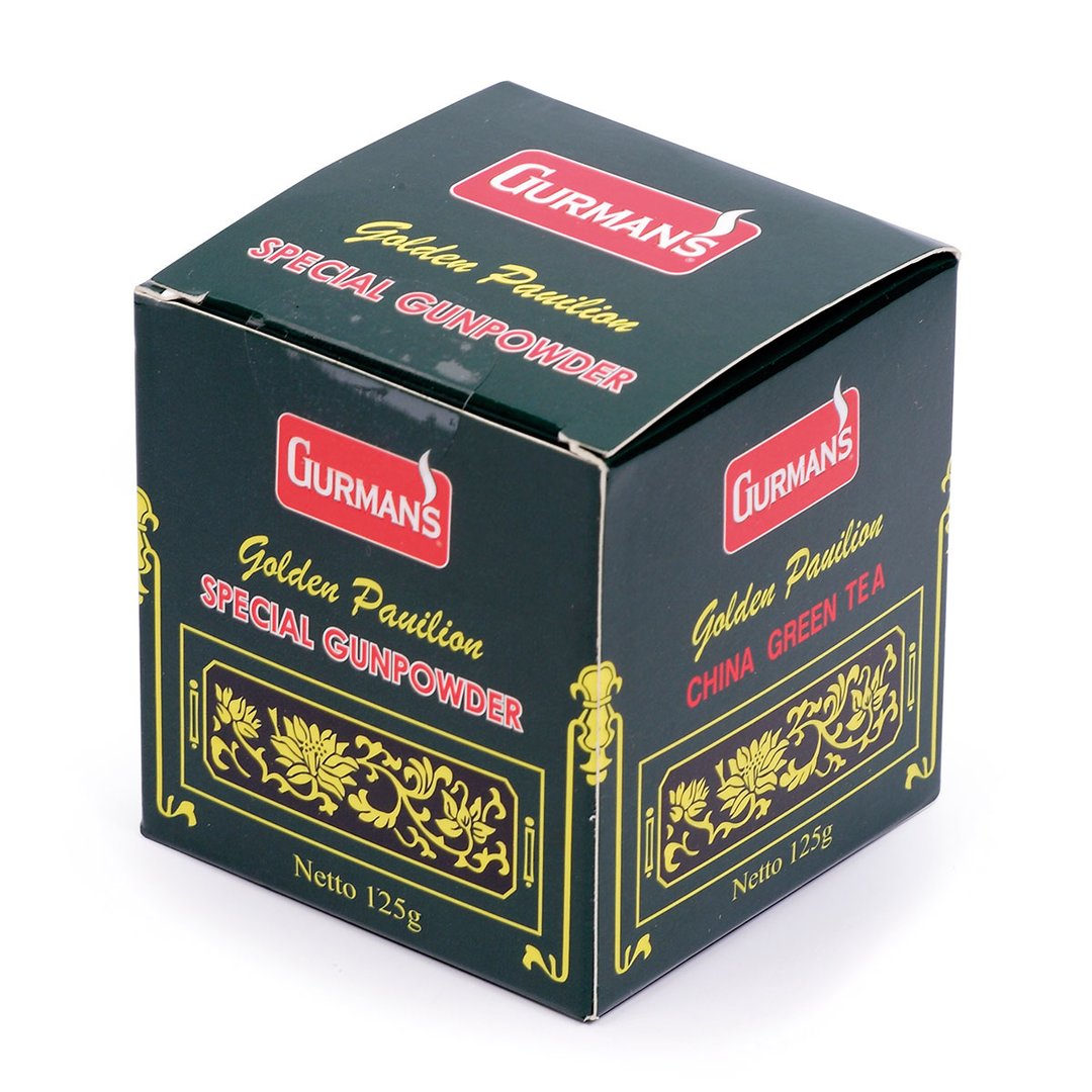 GURMANS SPECIAL GUNPOWDER Loose Green Tea 125g