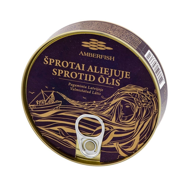 AMBERFISH Smoked Sprats in Oil 160g