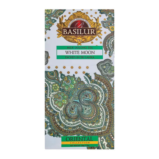 BASILUR WHITE MOON Milk Oolong Loose Green Tea 100g