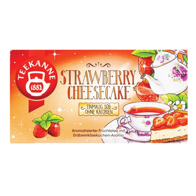 TEEKANNE Strawberry Cheesecake Flavor Fruit Tea 40.5g