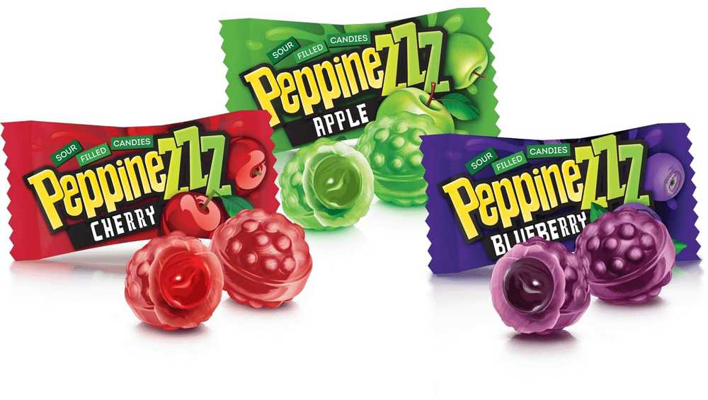 ROSHEN PEPPINEZ Sour Filled Candies Party Sweets Large Bag 900g 31oz