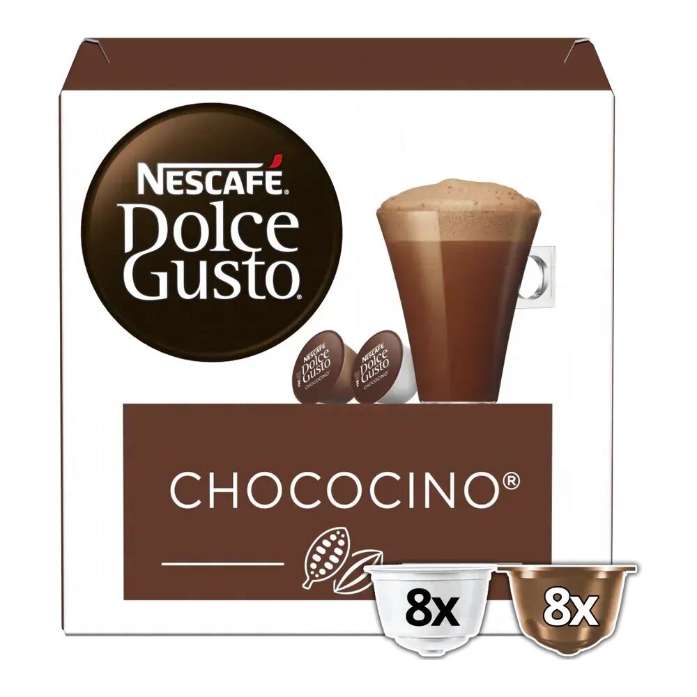 NESCAFE CHOCOCINO Instant Chocolate Drink Dolce Gusto Coffee Capsules 256g